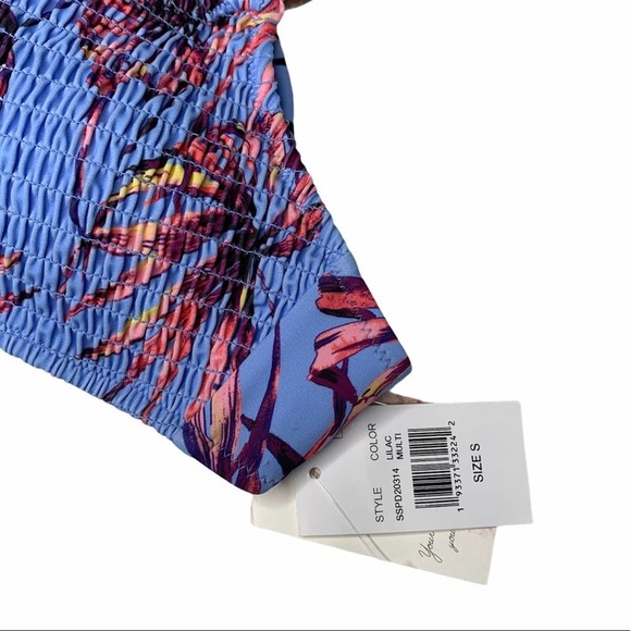 Jessica Simpson palm days bikini top size small - Picture 2 of 5